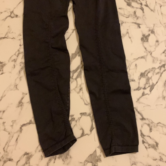 Free People FP Movement Good Karma Leggings High-Rise 7/8 in Washed Black Sz M/L - Picture 13 of 14
